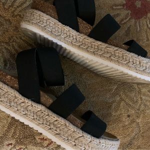 Steve Madden strech espadrilles